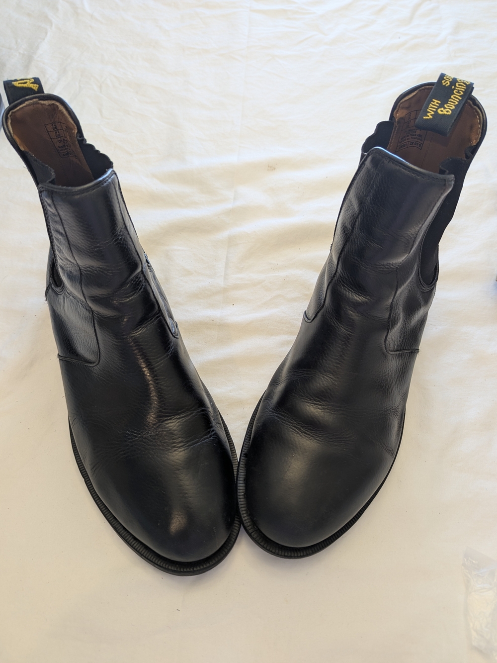 Dr. Martens Black Leather Men's Chelsea Boots